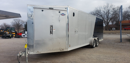 New 2023 Amera-Lite 7x29 Snowmobile Trailer/Enclosed Cargo Trailer