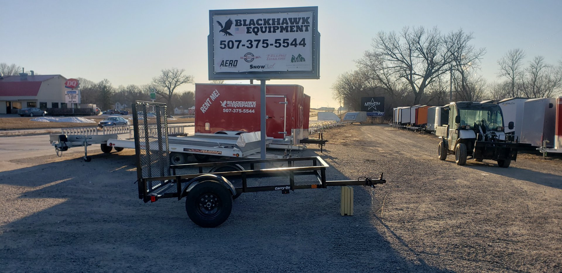 New 2025 Carry-On 5X8 Utility Trailer