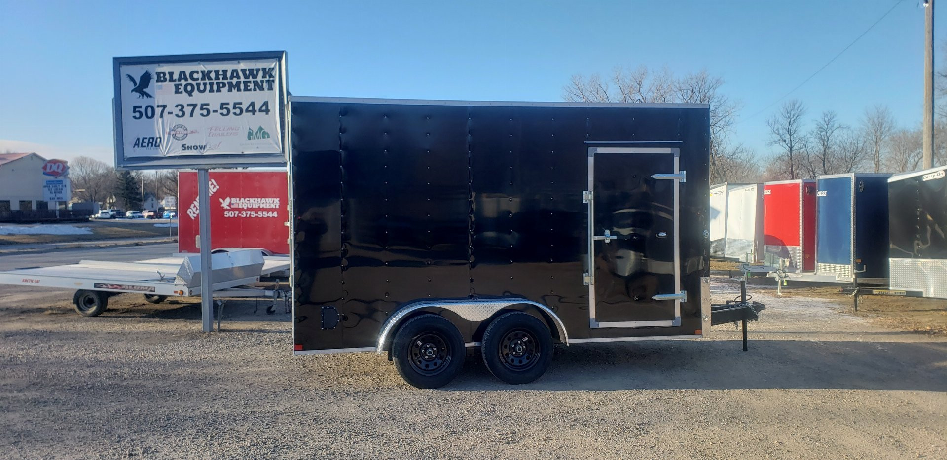 New 2025 Carry-On 7X14 Enclosed Cargo / Enclosed Trailer