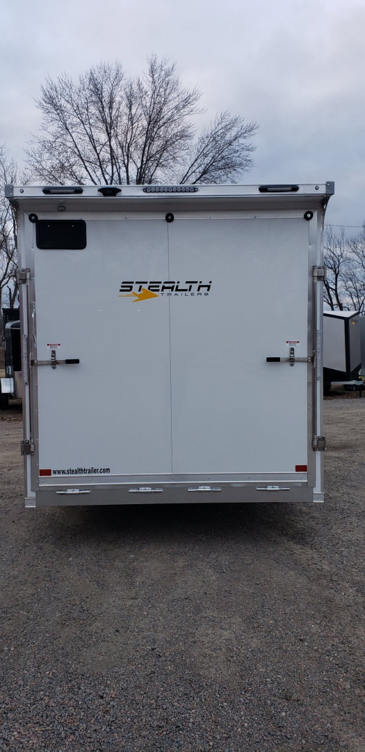 New 2025 STEALTH TRAILERS 7.5x18 Cobra Enclosed Cargo UTV Trailer