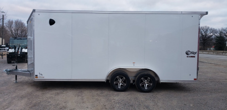 New 2025 STEALTH TRAILERS 7.5x18 Cobra Enclosed Cargo UTV Trailer