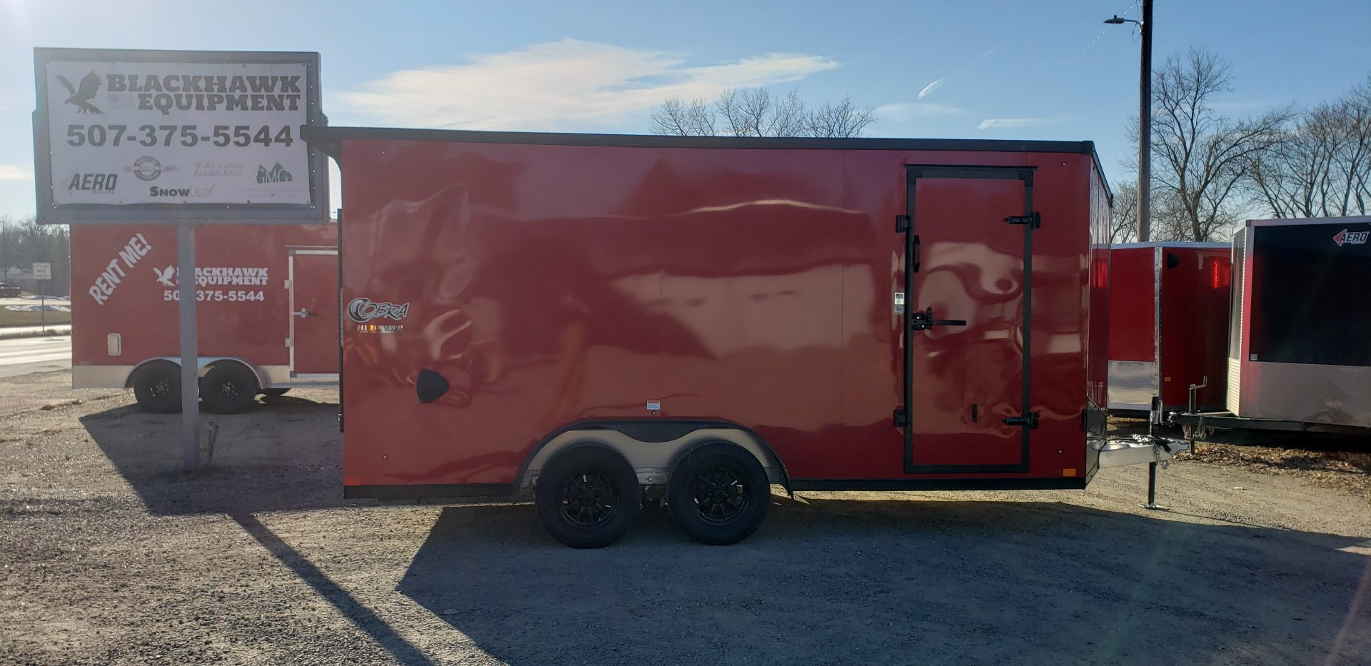 New 2025 STEALTH TRAILERS 7.5x16 Cobra All Aluminum Enclosed Trailer Cargo / Enclosed Trailer
