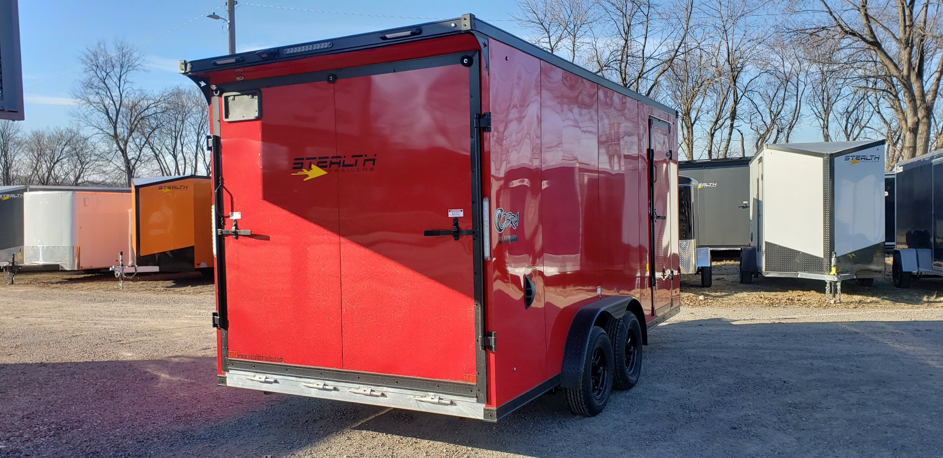 New 2025 STEALTH TRAILERS 7.5x16 Cobra All Aluminum Enclosed Trailer Cargo / Enclosed Trailer