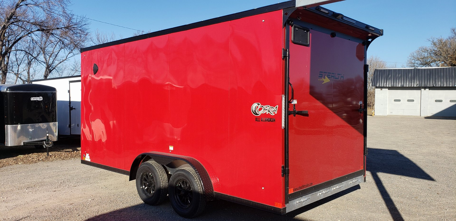 New 2025 STEALTH TRAILERS 7.5x16 Cobra All Aluminum Enclosed Trailer Cargo / Enclosed Trailer
