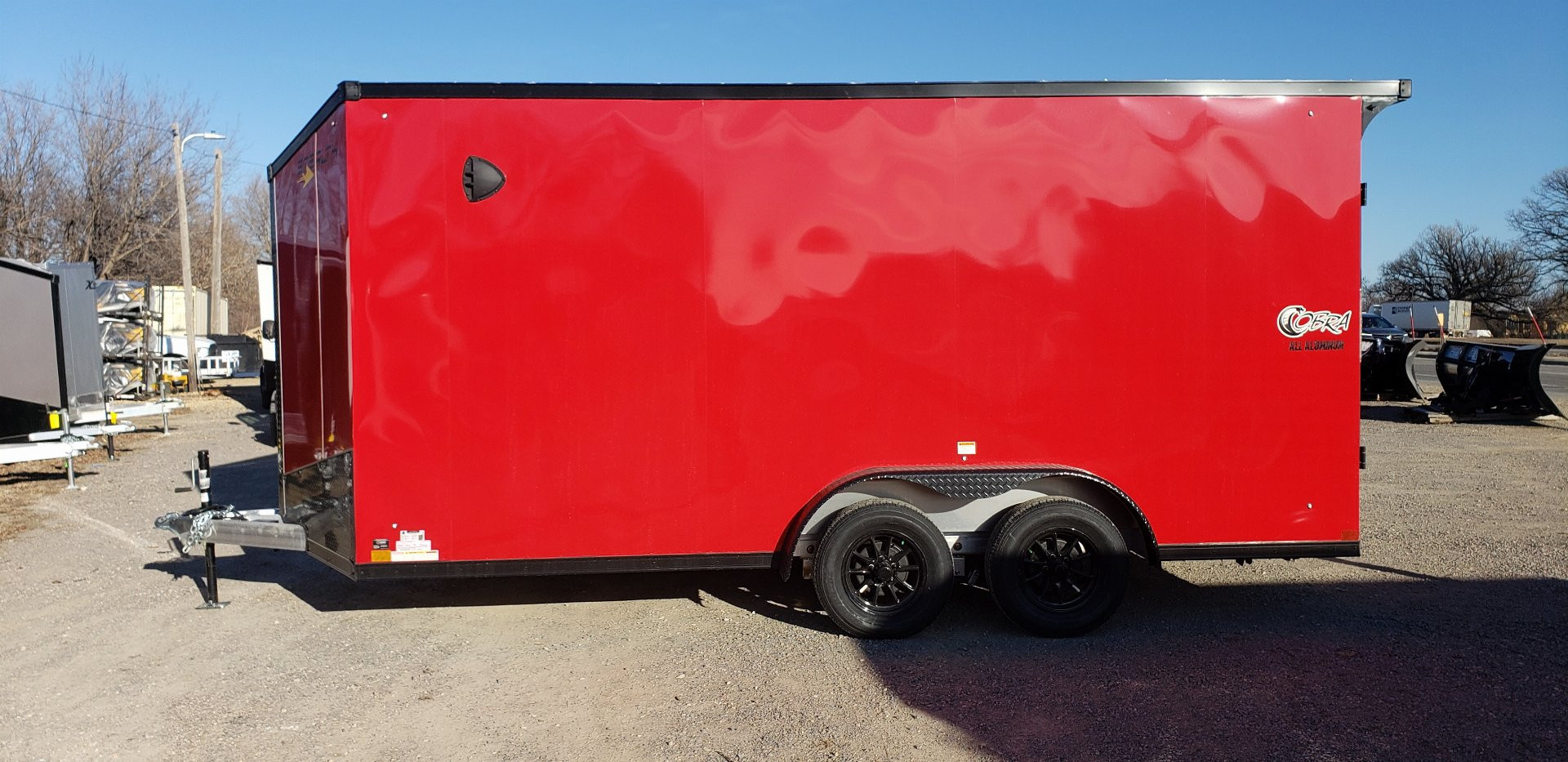 New 2025 STEALTH TRAILERS 7.5x16 Cobra All Aluminum Enclosed Trailer Cargo / Enclosed Trailer