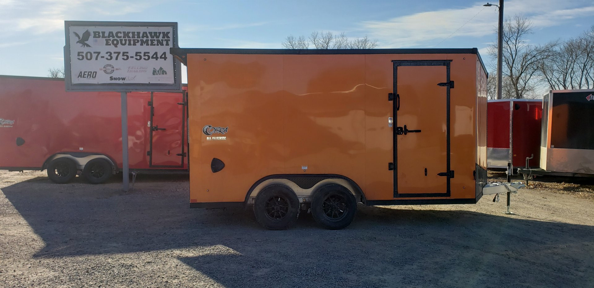 New 2025 STEALTH 7.5x14 All Aluminum Cargo / Enclosed Trailer