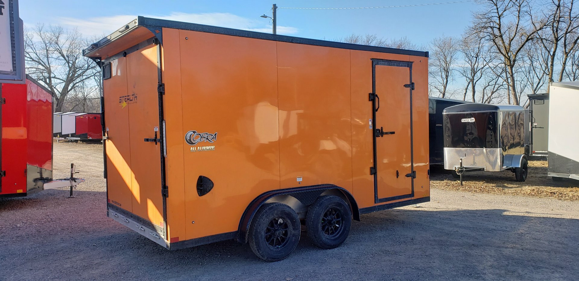 New 2025 STEALTH 7.5x14 All Aluminum Cargo / Enclosed Trailer