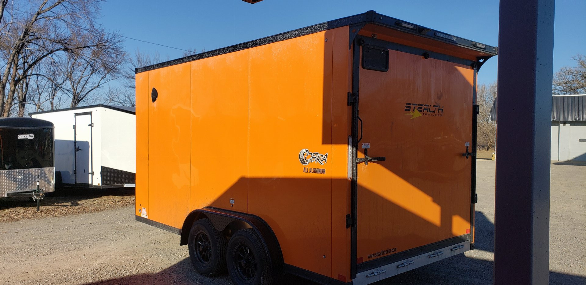 New 2025 STEALTH 7.5x14 All Aluminum Cargo / Enclosed Trailer