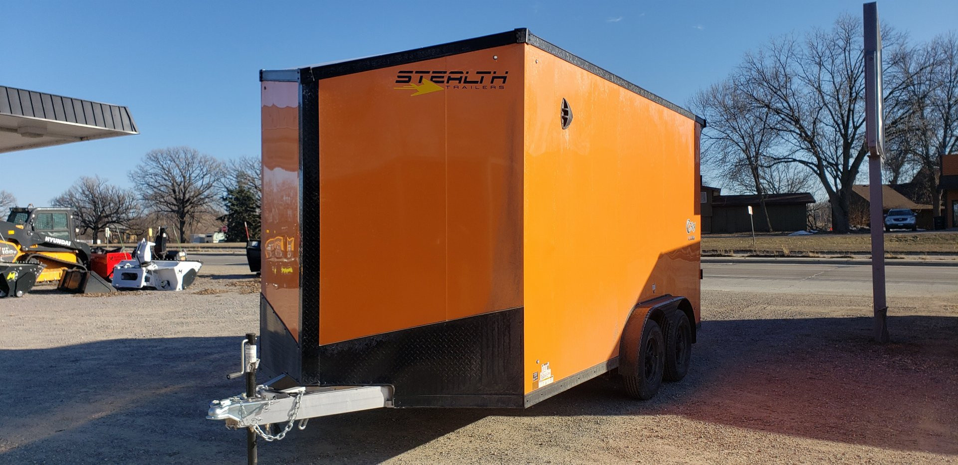 New 2025 STEALTH 7.5x14 All Aluminum Cargo / Enclosed Trailer