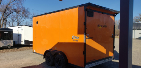 New 2025 STEALTH 7.5x14 All Aluminum Cargo / Enclosed Trailer