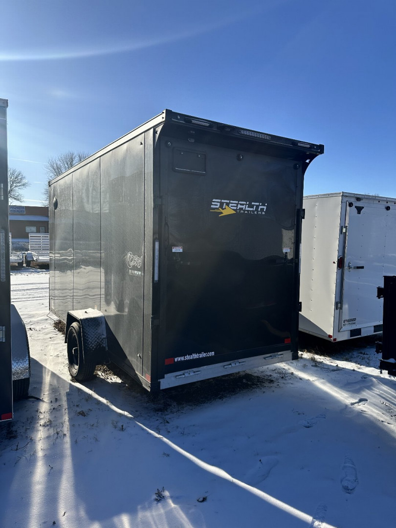 New 2025 STEALTH TRAILERS 6x14 All Aluminum enclosed Trailer Cargo / Enclosed Trailer