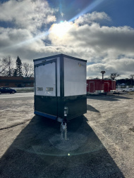 New 2025 Stealth Trailers 7.5x19 Predator Aluminum Snowmobile Trailer