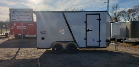 New 2025 STEALTH TRAILERS 7.5x14 Aluminum Cobra Enclosed Cargo / Enclosed Trailer
