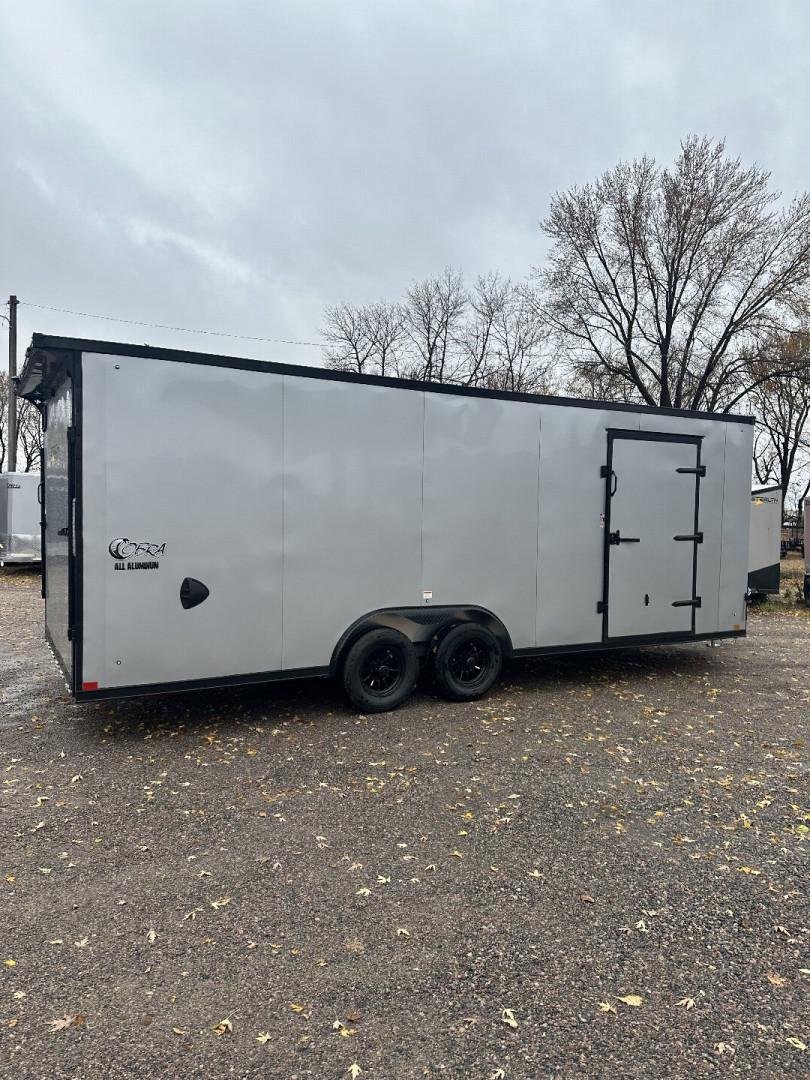 New 2025 STEALTH TRAILERS 8.5x22 Cobra Aluminum Enclosed Cargo / Enclosed Trailer