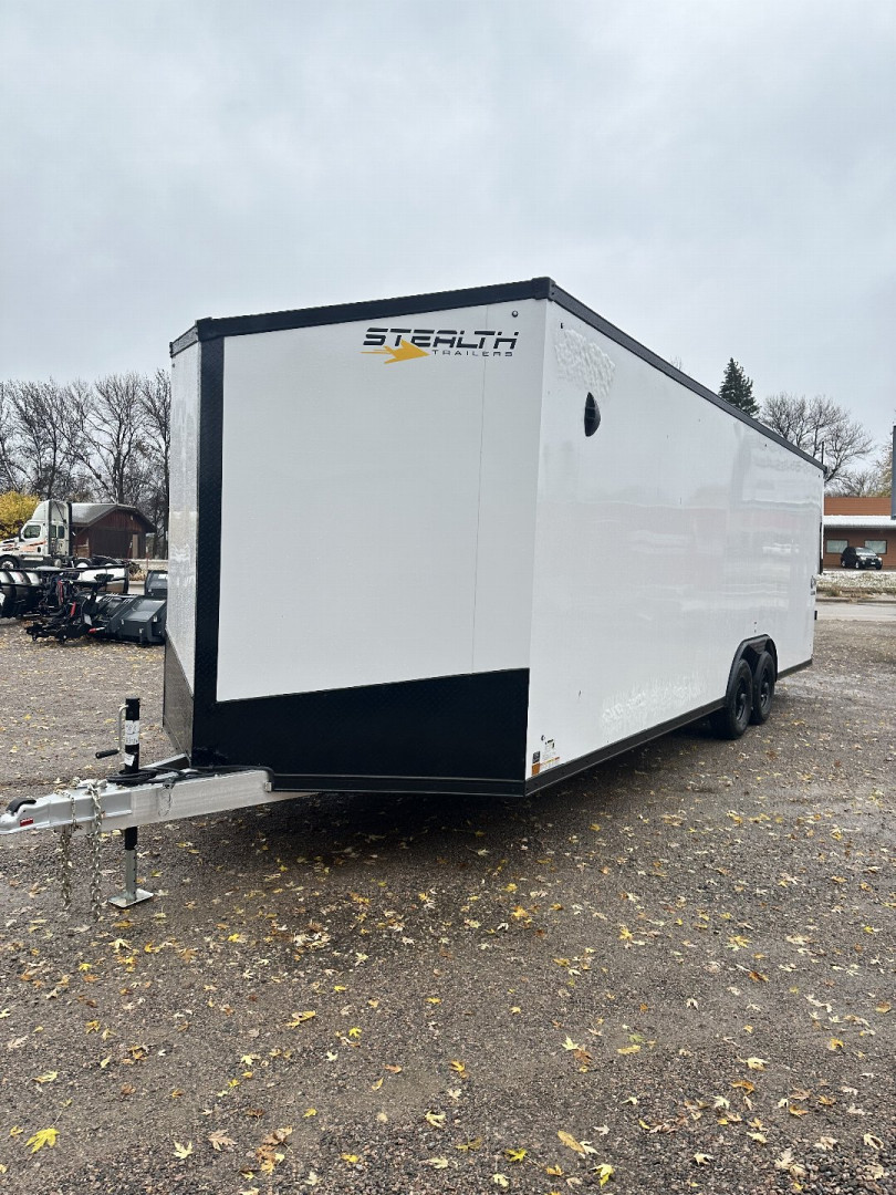 New 2025 STEALTH TRAILERS 8.5x24 Cobra Aluminum Enclosed Cargo Trailer / Enclosed Trailer