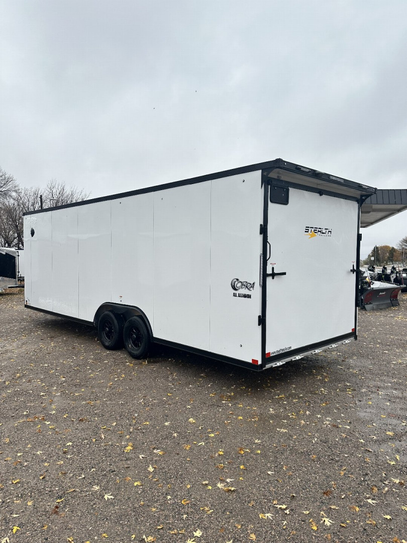 New 2025 STEALTH TRAILERS 8.5x24 Cobra Aluminum Enclosed Cargo Trailer / Enclosed Trailer