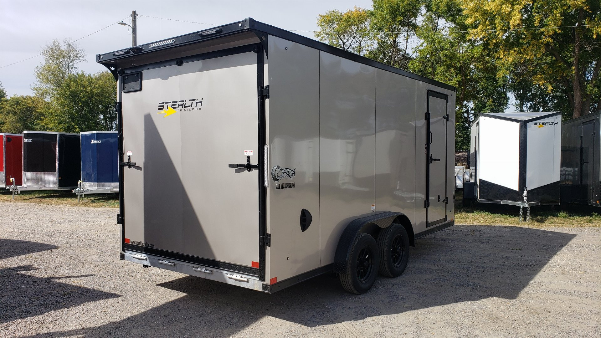 New 2025 STEALTH TRAILERS 7.5x16 Cobra All Aluminum Enclosed Trailer Cargo / Enclosed Trailer