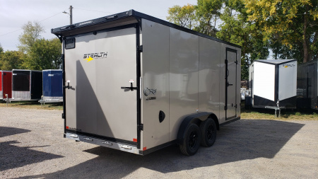 New 2025 STEALTH TRAILERS 7.5x16 Cobra All Aluminum Enclosed Trailer Cargo / Enclosed Trailer