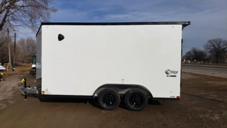 New 2025 STEALTH TRAILERS 7.5x14 Stealth Cobra Aluminum Enclosed Cargo Trailer Cargo / Enclosed Trailer