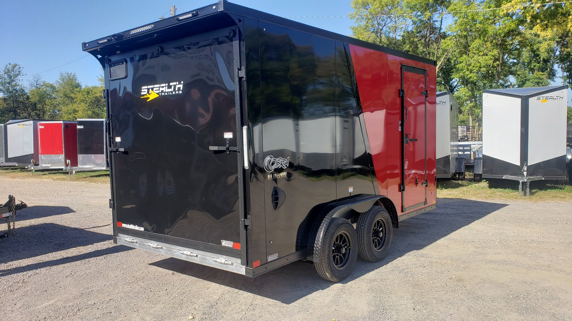 New 2025 STEALTH TRAILERS 7.5x14 Aluminum Cobra Enclosed Cargo / Enclosed Trailer