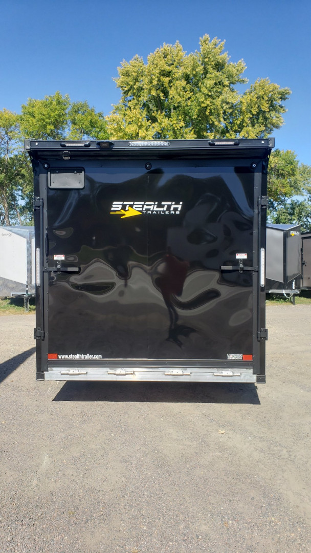 New 2025 STEALTH TRAILERS 7.5x14 Aluminum Cobra Enclosed Cargo / Enclosed Trailer