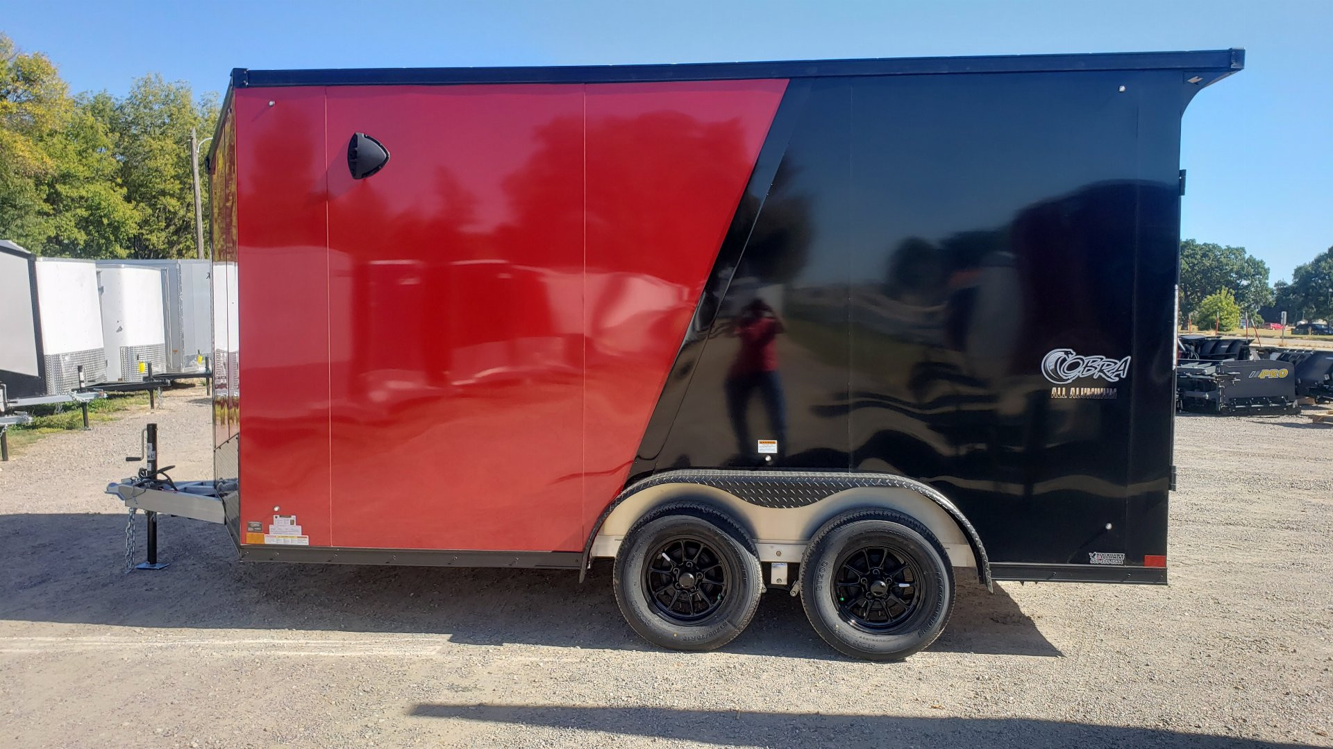 New 2025 STEALTH TRAILERS 7.5x14 Aluminum Cobra Enclosed Cargo / Enclosed Trailer
