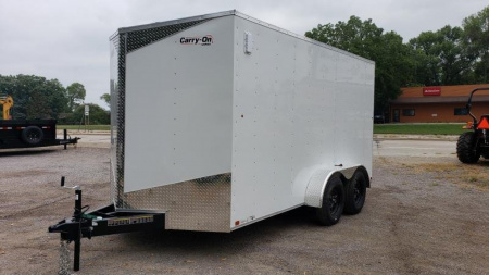 New 2024 CARRY-ON 7X14 Enclosed Cargo Trailer Cargo / Enclosed Trailer