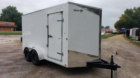 New 2024 CARRY-ON 7X14 Enclosed Cargo Trailer Cargo / Enclosed Trailer