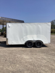 New 2024 CARRY-ON 7X14 Enclosed Cargo Trailer/ Enclosed Trailer