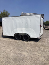 New 2024 CARRY-ON 7X14 Enclosed Cargo Trailer/ Enclosed Trailer