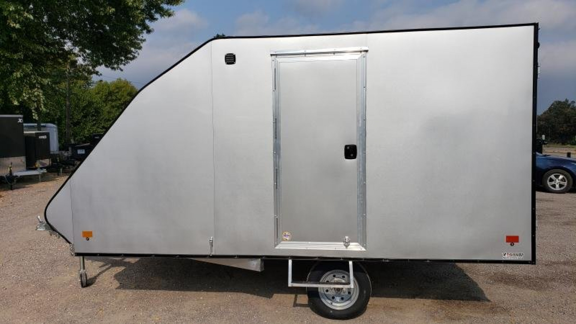 New 2025 HIGH COUNTRY HFS101X12 8.5x12 CROSSOVER Enclosed Cargo 2 Place Snowmobile Trailer