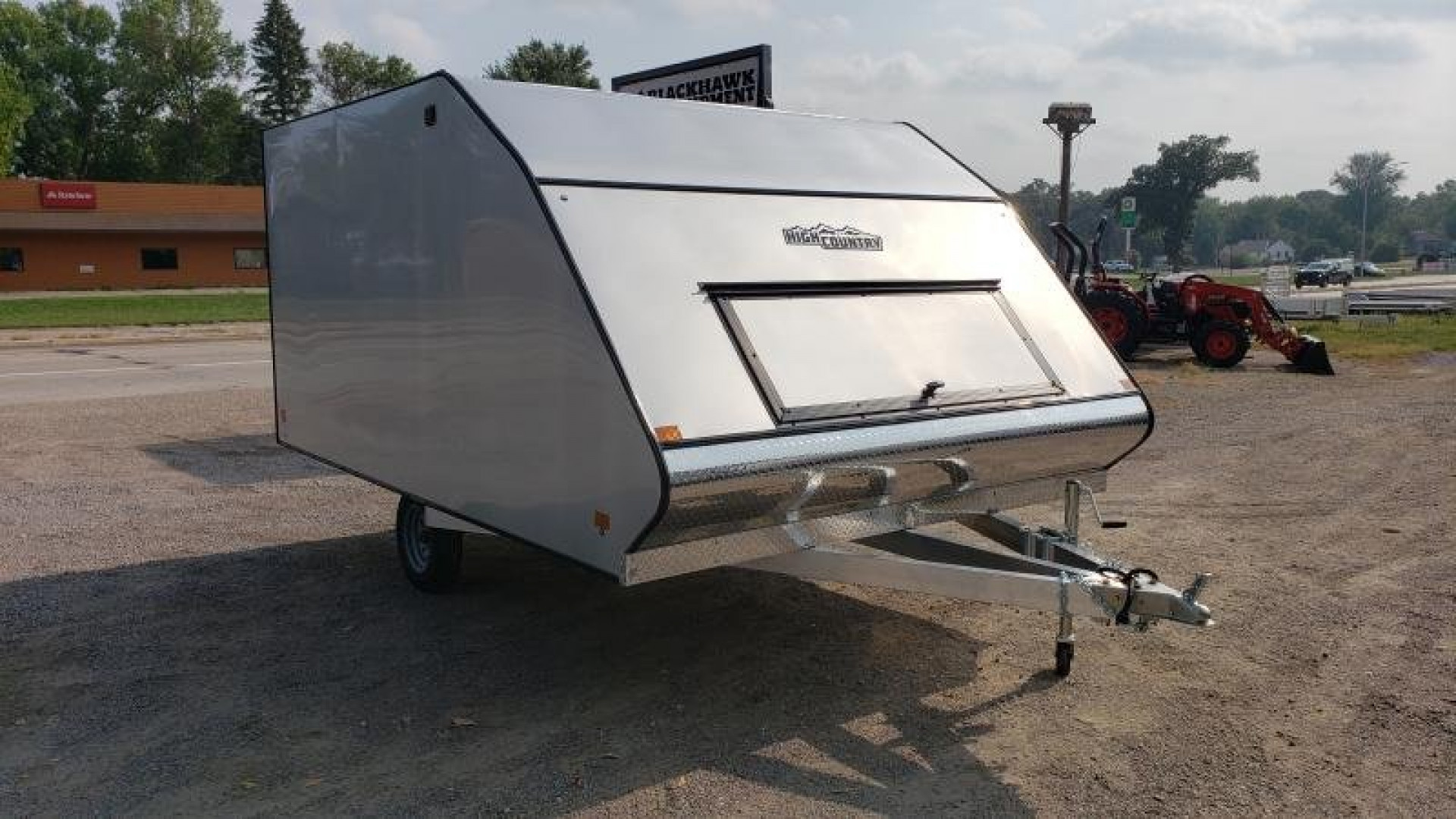 New 2025 HIGH COUNTRY HFS101X12 8.5x12 CROSSOVER Enclosed Cargo 2 Place Snowmobile Trailer