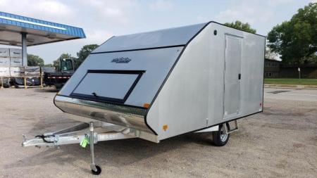 New 2025 HIGH COUNTRY HFS101X12 8.5x12 CROSSOVER Enclosed Cargo 2 Place Snowmobile Trailer