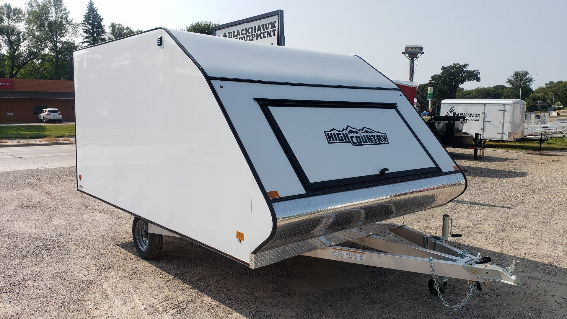 New 2025 High Country 101X12 8.5x12 Aluminum Cargo Enclosed 2 Place Snowmobile Trailer