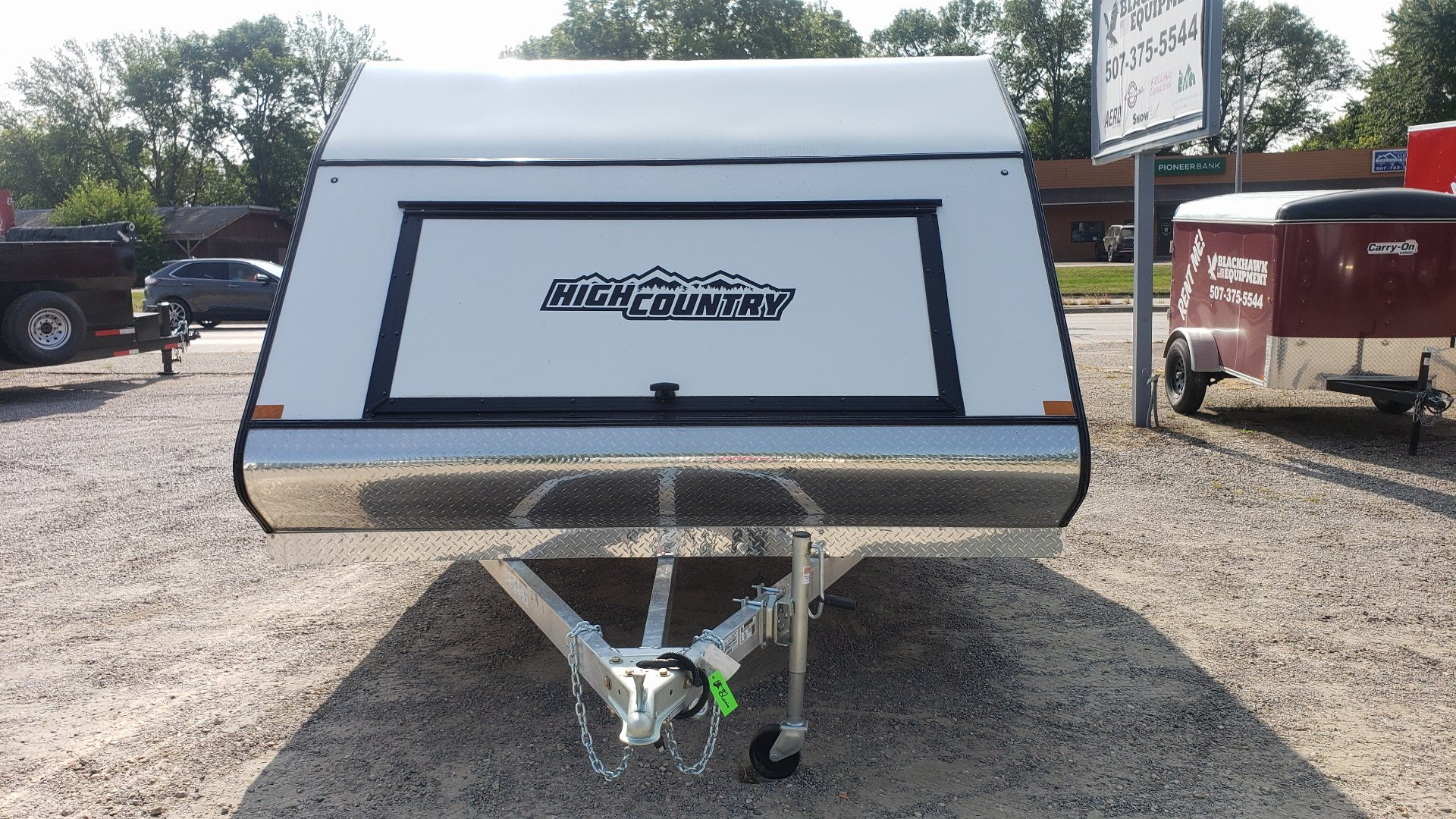 New 2025 High Country 101X12 8.5x12 Aluminum Cargo Enclosed 2 Place Snowmobile Trailer