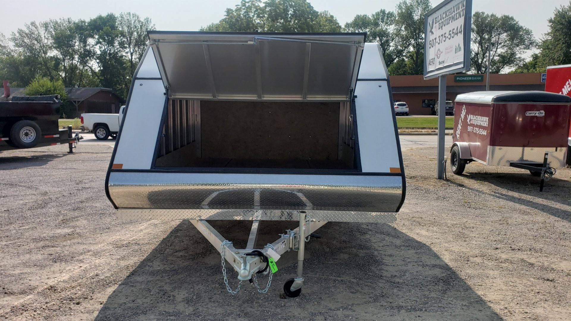 New 2025 High Country 101X12 8.5x12 Aluminum Cargo Enclosed 2 Place Snowmobile Trailer