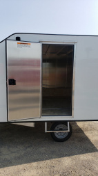 New 2025 High Country 101X12 8.5x12 Aluminum Cargo Enclosed 2 Place Snowmobile Trailer