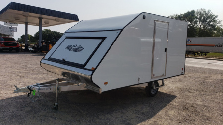 New 2025 High Country 101X12 8.5x12 Aluminum Cargo Enclosed 2 Place Snowmobile Trailer