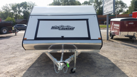 New 2025 High Country 101X12 8.5x12 Aluminum Cargo Enclosed 2 Place Snowmobile Trailer