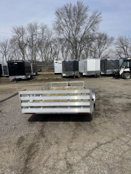 New 2025 HIGH COUNTRY TRAILERS 80x14 (6.5x14)Aluminum Utility Trailer with Split Ramp