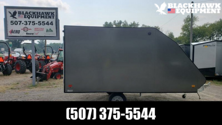 New 2025 HIGH COUNTRY 101X12 8.5x12 Aluminum Enclosed Cargo 2 Place Snowmobile Trailer