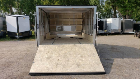 New 2025 HIGH COUNTRY 101X12 8.5x12 Aluminum Enclosed Cargo Snowmobile Trailer