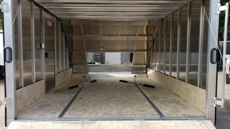 New 2025 HIGH COUNTRY 101X12 8.5x12 Aluminum Enclosed Cargo Snowmobile Trailer