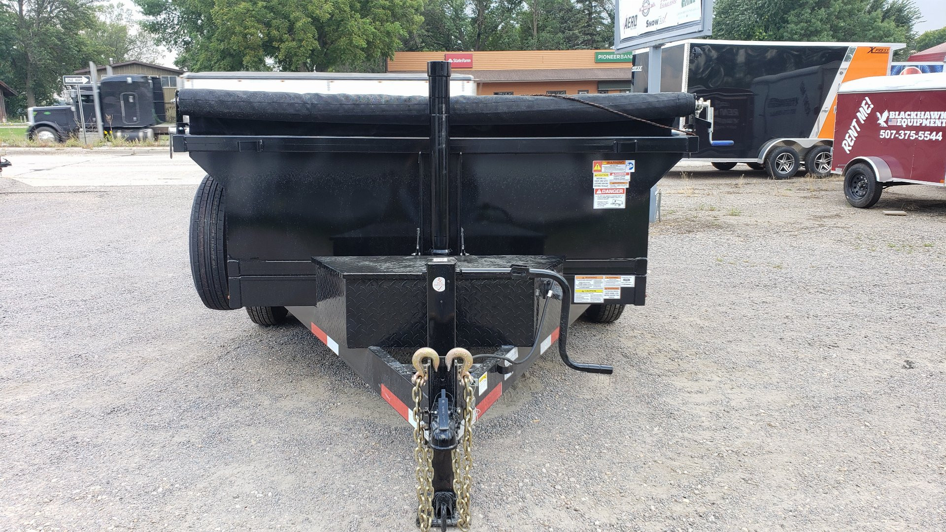 New 2024 Texas Pride Trailers 7x12 14k Dump Trailer