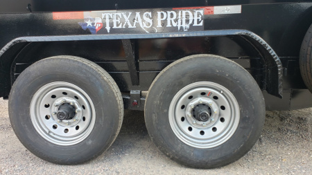 New 2024 Texas Pride Trailers 7x12 14k Dump Trailer