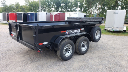 New 2024 Texas Pride Trailers 7x12 14k Dump Trailer
