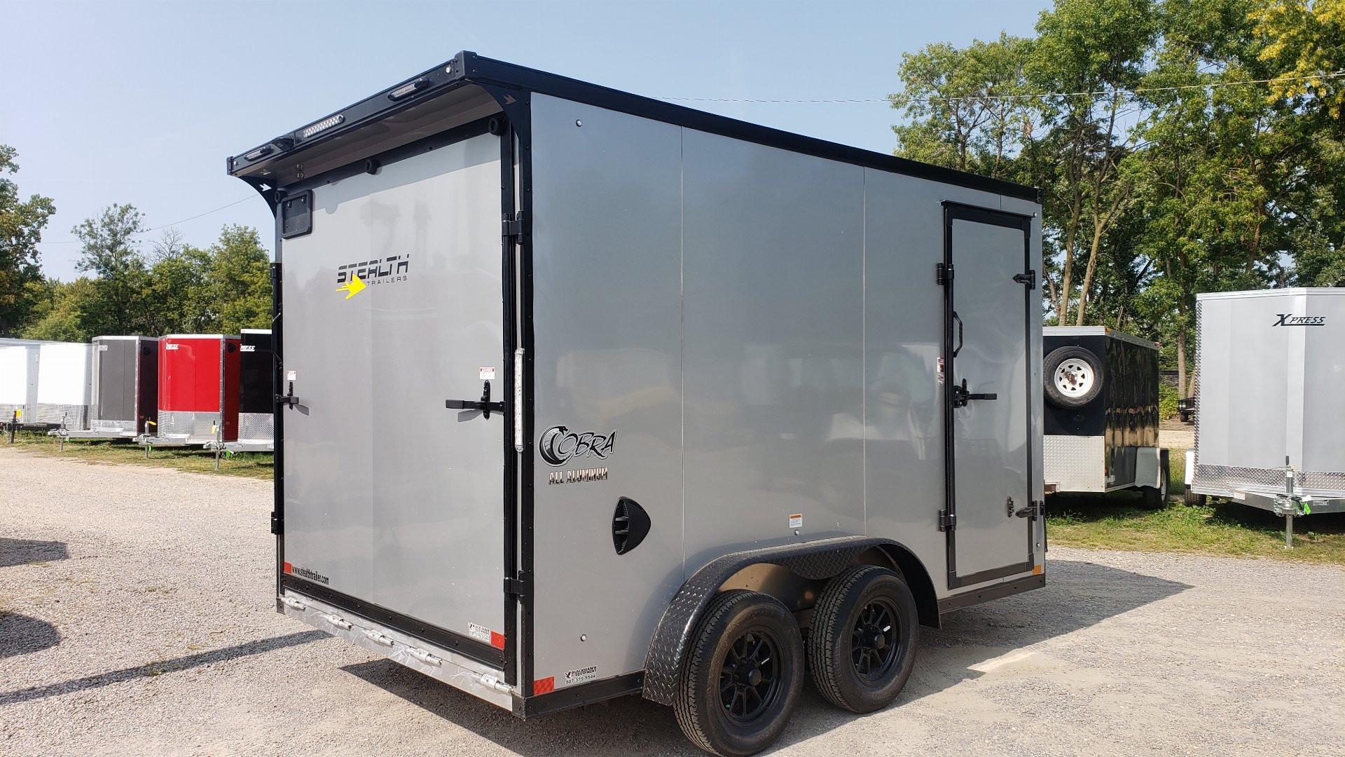 New 2024 Stealth Trailers 7.5x12 All Aluminum Cargo / Enclosed Trailer ...
