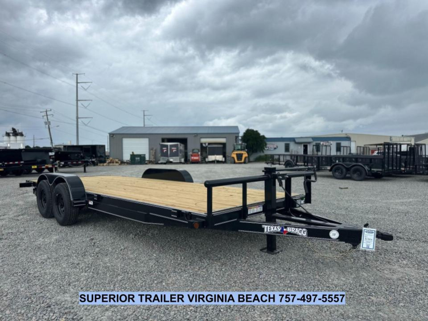 New 2025 Texas Bragg Trailers 20 Hch 10k Car Racing Trailer