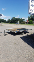Used 2009 Eagle Trailers 8.5x10 2 Place Snowmobile Trailer