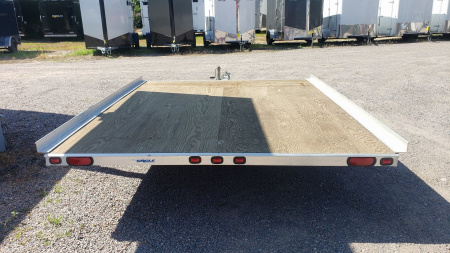 Used 2009 Eagle Trailers 8.5x10 2 Place Snowmobile Trailer